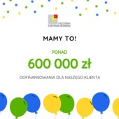 Pozyskaliśmy dofinansowanie!