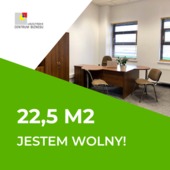 Wolne biuro - 22,5 m2