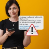 Uwaga na fałszywe SMS-y dot. zadłużenia w urzędzie skarbowym