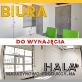 Hala i biura do wynajęcia