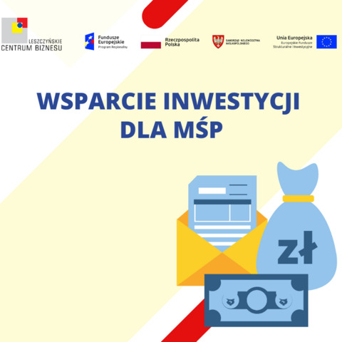 Wsparcie inwestycji dla MŚP
