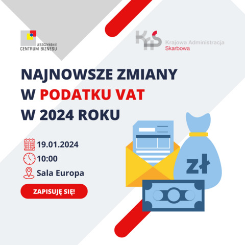 Najnowsze zmiany w podatku VAT w 2024 r - szkolenie