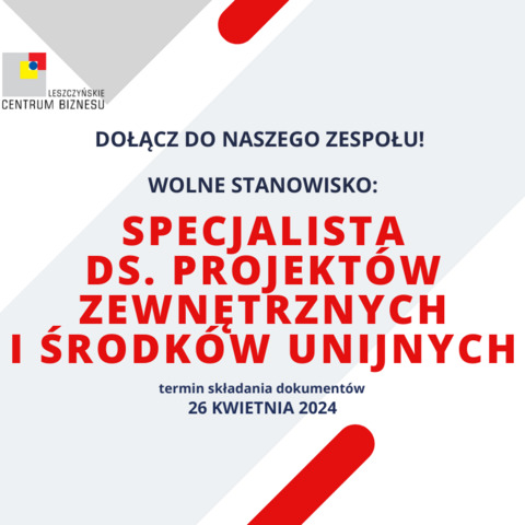 Dołącz do naszego zespołu!
