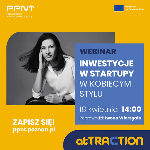 Inwestycje w startupy w kobiecym stylu - webinar 