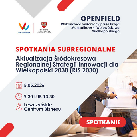Spotkania nt. Regionalnej Strategii Innowacji