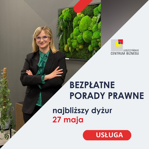 Bezpłatne porady prawne w maju
